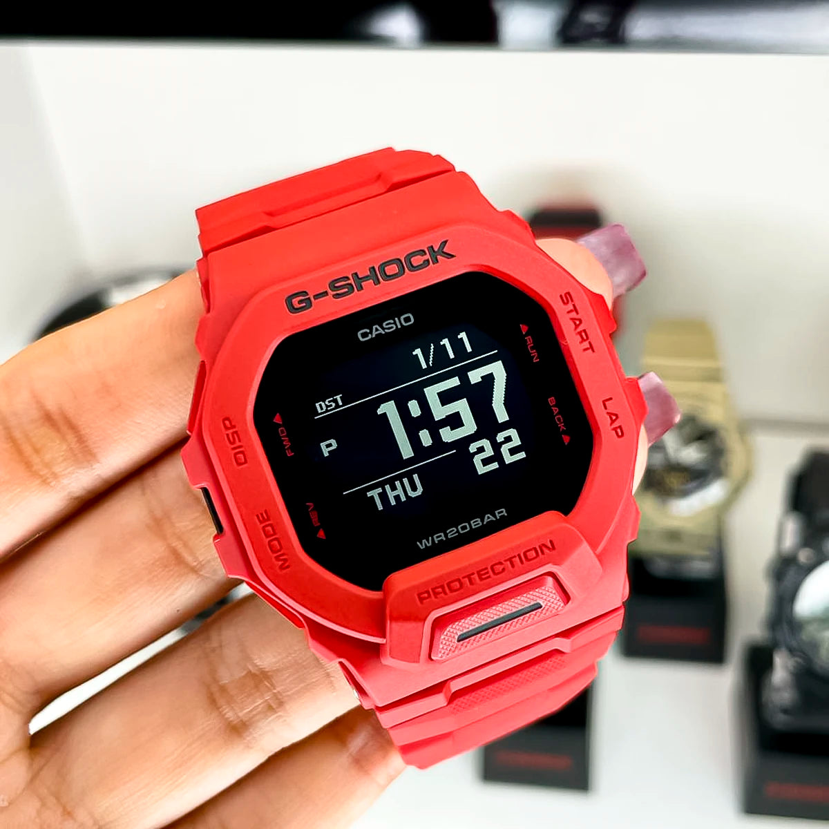 RELOJ G-SHOCK ROJO GBD-200RD-4 G-SK-129