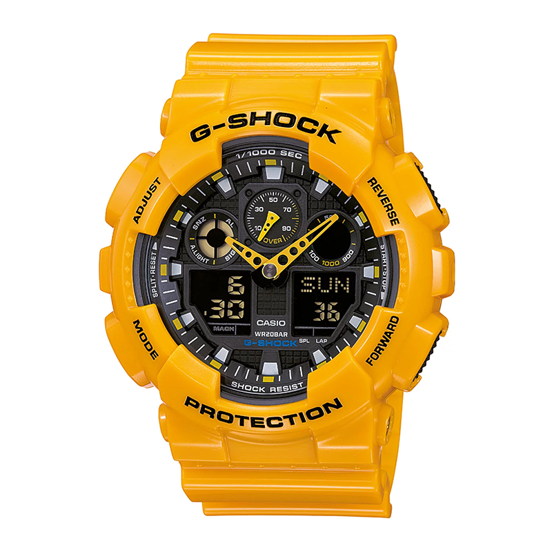 RELOJ G-SHOCK GA-100A-9ADR G-SK-148