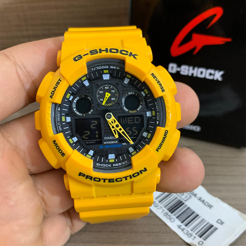 RELOJ G-SHOCK GA-100A-9ADR G-SK-148