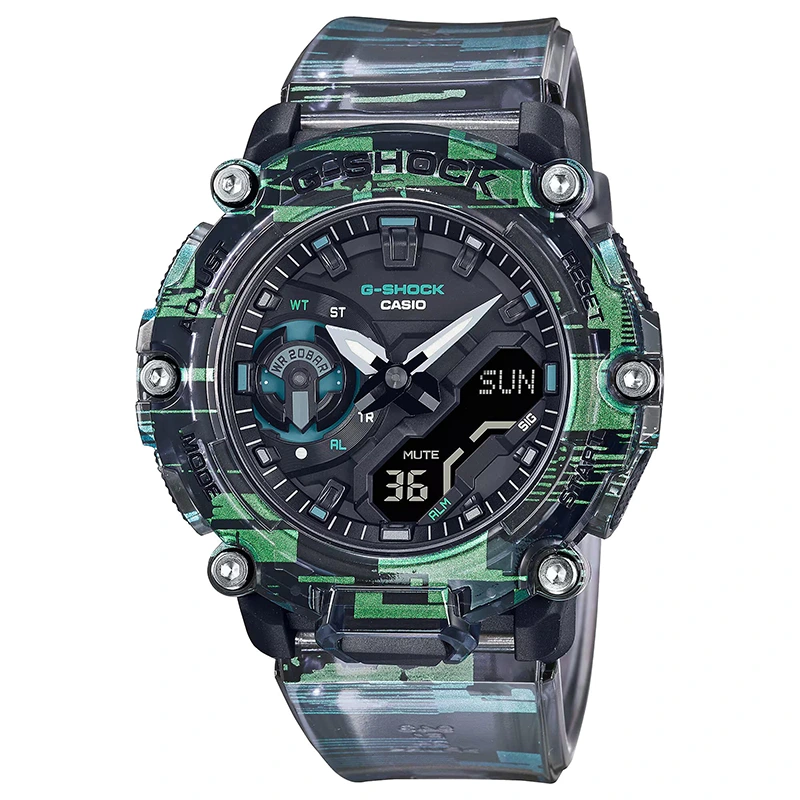 RELOJ G-SHOCK TRASLÚCIDO GA-2200NN-1A G-SK-156