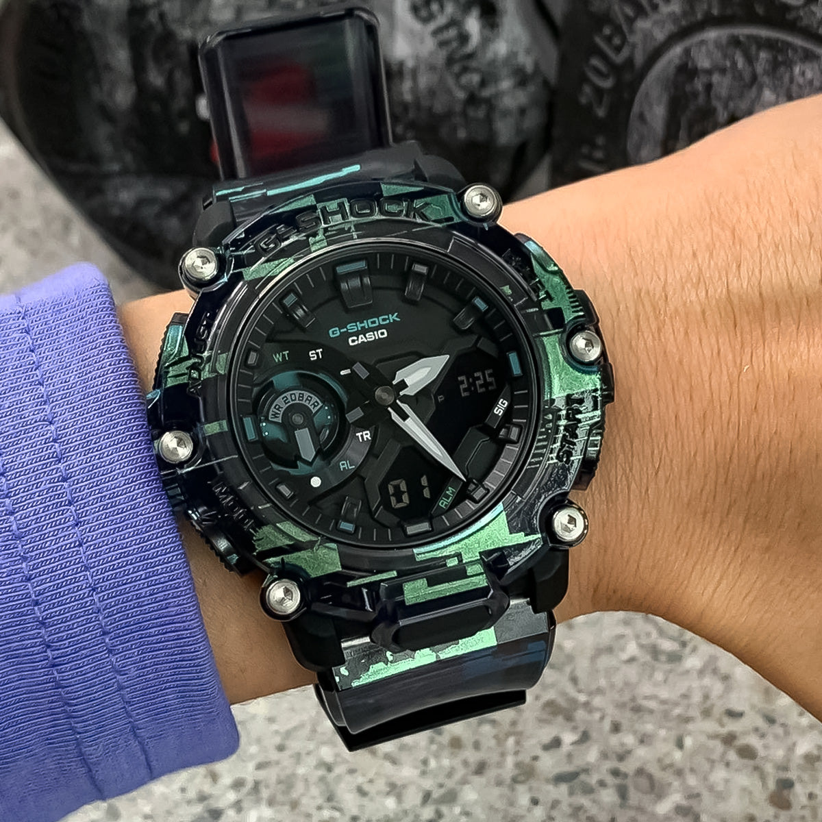 RELOJ G-SHOCK TRASLÚCIDO GA-2200NN-1A G-SK-156