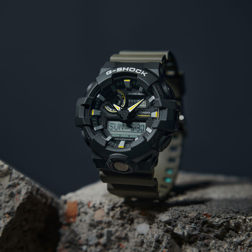 RELOJ G-SHOCK VERDE GA-710TU-1A3 G-SK-174