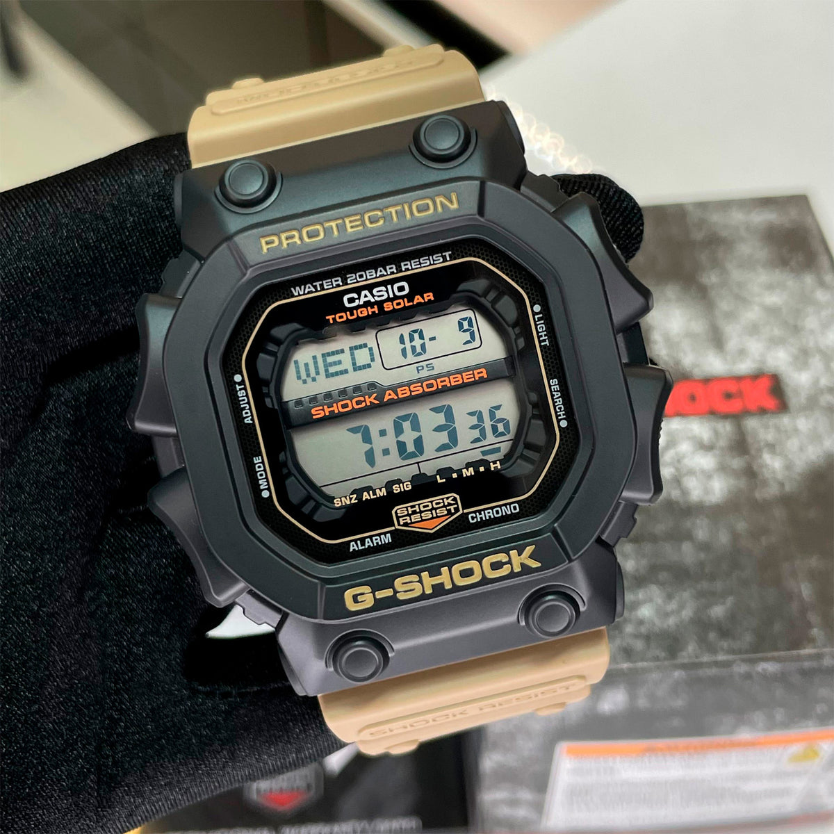 RELOJ G-SHOCK MILITAR GX-56TU-1A5 G-SK-175