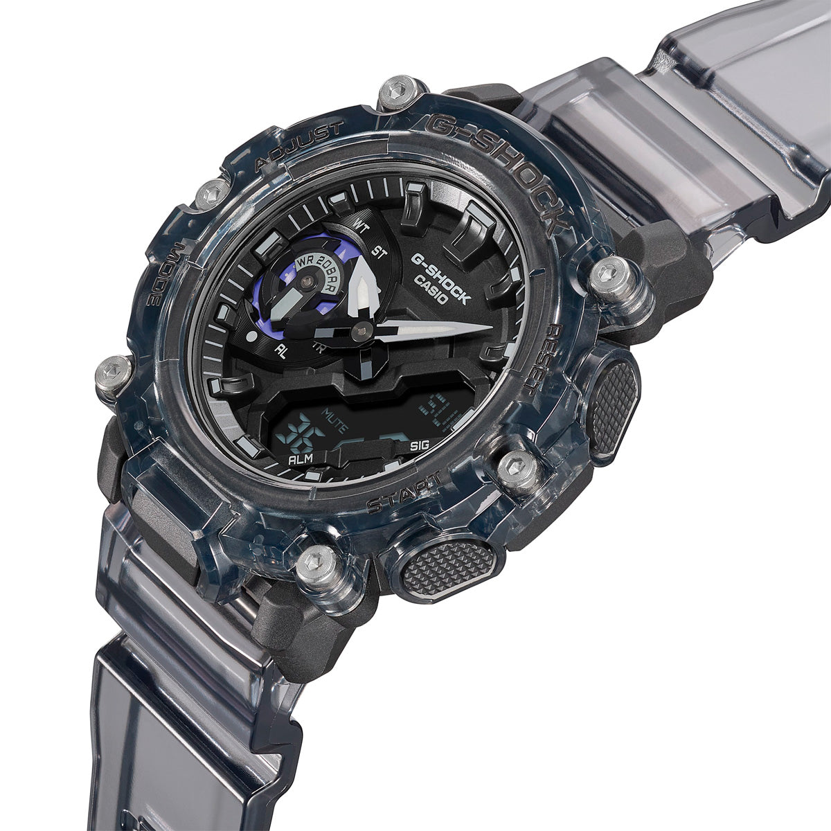 RELOJ G-SHOCK TRANSPARENTE GA-2200SKL-8A G-SK-176