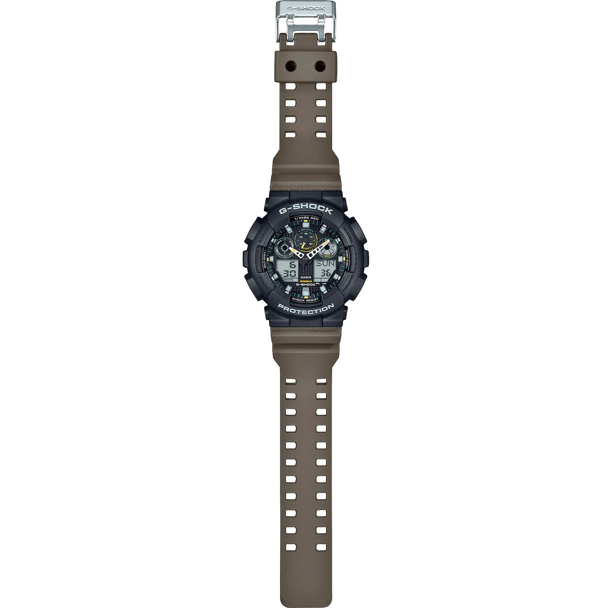 RELOJ G-SHOCK NEGRO GA-100TU-1A3 G-SK-178