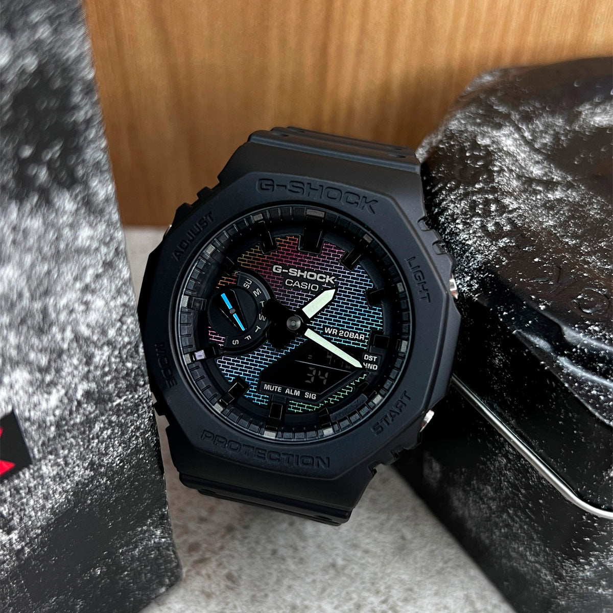 RELOJ G-SHOCK NEGRO GA-2100RW-1ACR G-SK-181