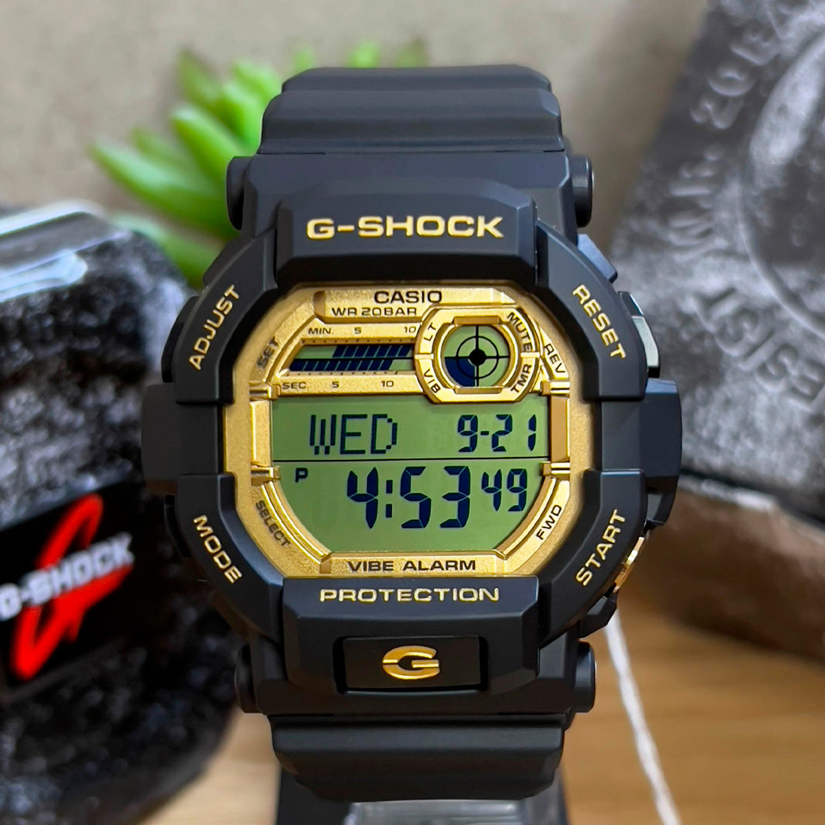 RELOJ G-SHOCK NEGRO GD-350GB-1D G-SK-191