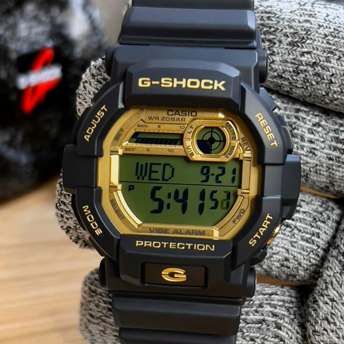 RELOJ G-SHOCK NEGRO GD-350GB-1D G-SK-191