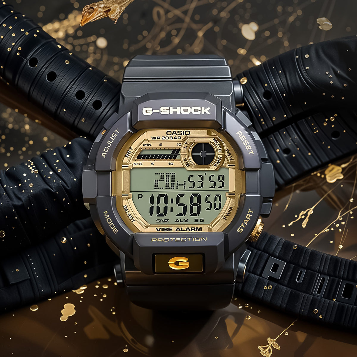 RELOJ G-SHOCK NEGRO GD-350GB-1D G-SK-191