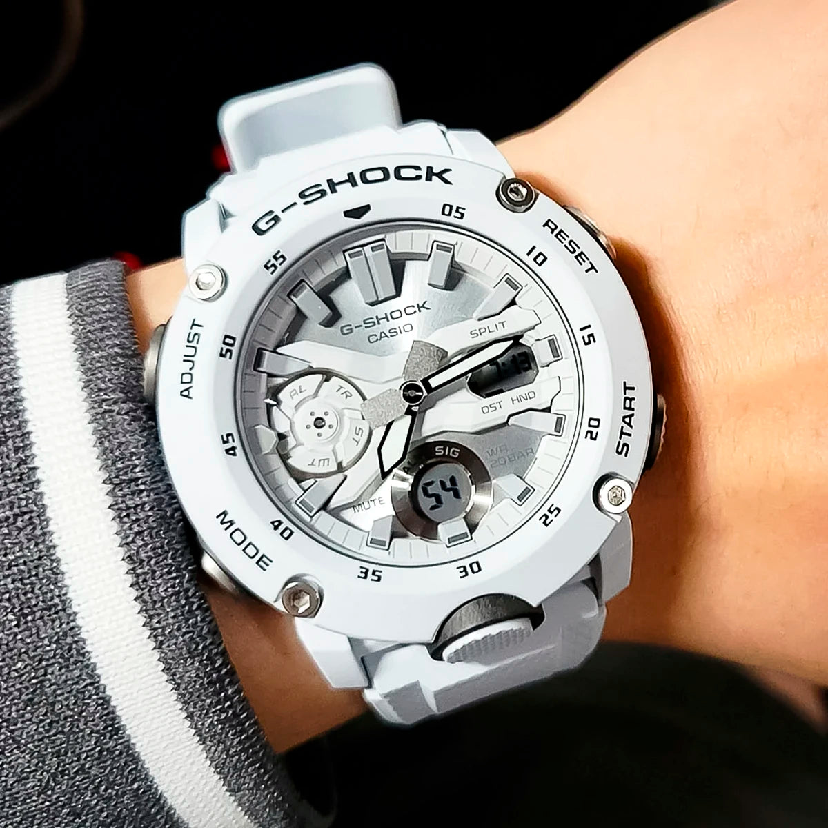 Reloj G-Shock GA-2000S-7A Hombre Resina Blanco | G-SK-29
