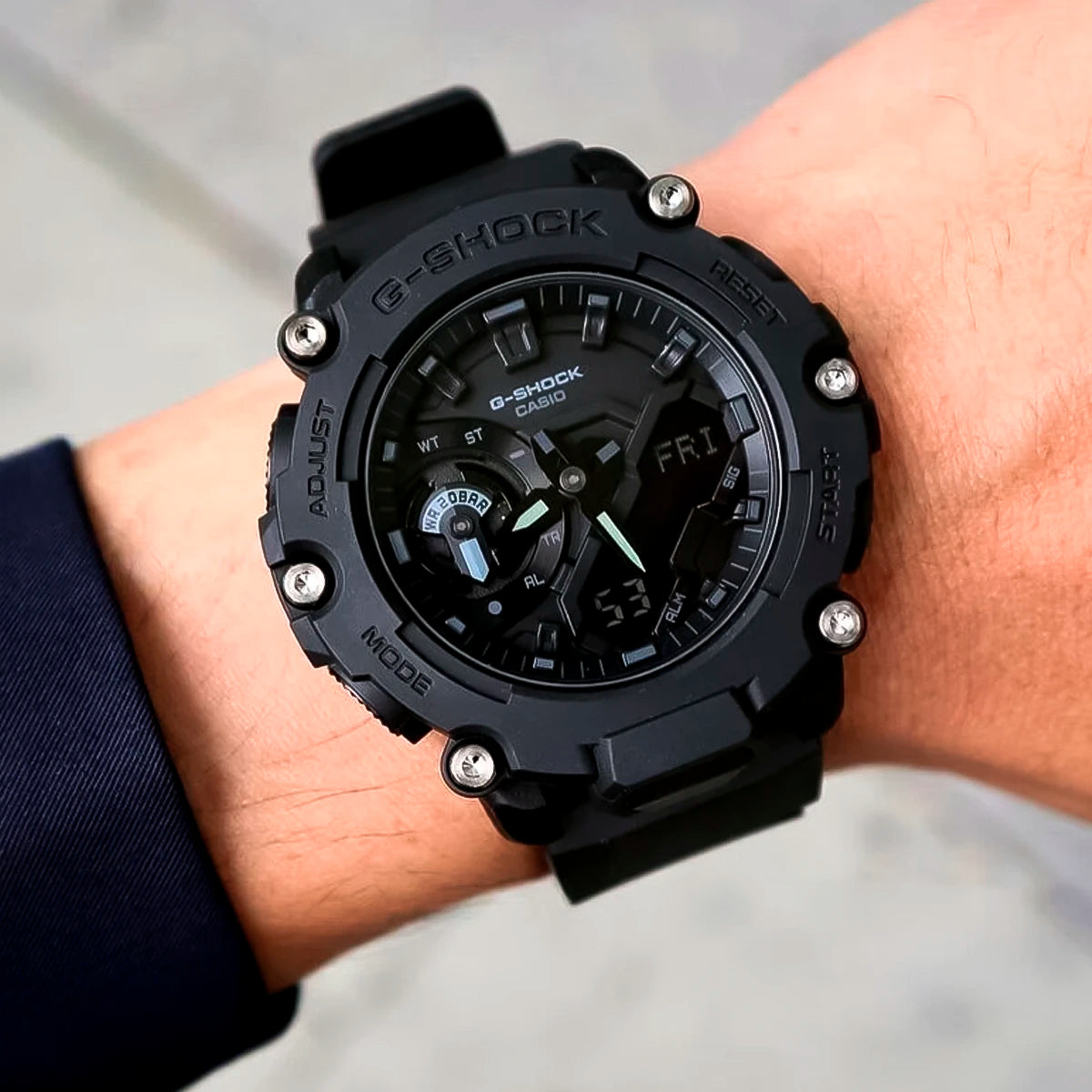 RELOJ G-SHOCK NEGRO GA-2200BB-1A G-SK-42