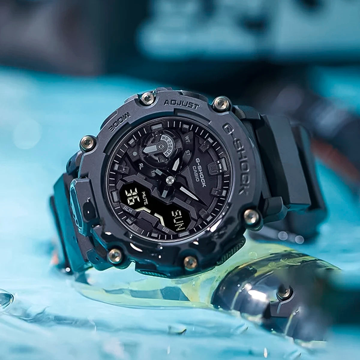 RELOJ G-SHOCK NEGRO GA-2200BB-1A G-SK-42