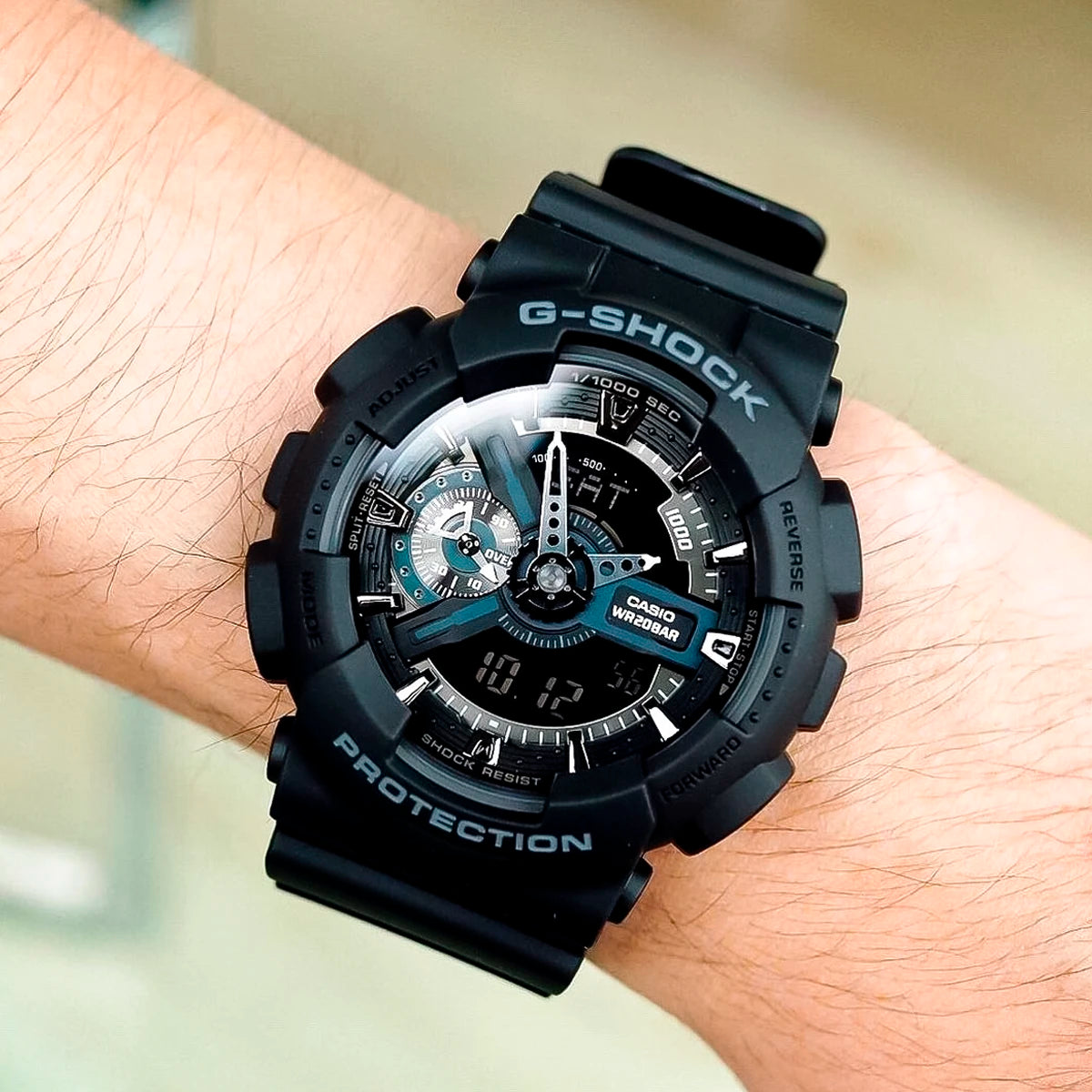 RELOJ G-SHOCK NEGRO GA-110-1B G-SK-43