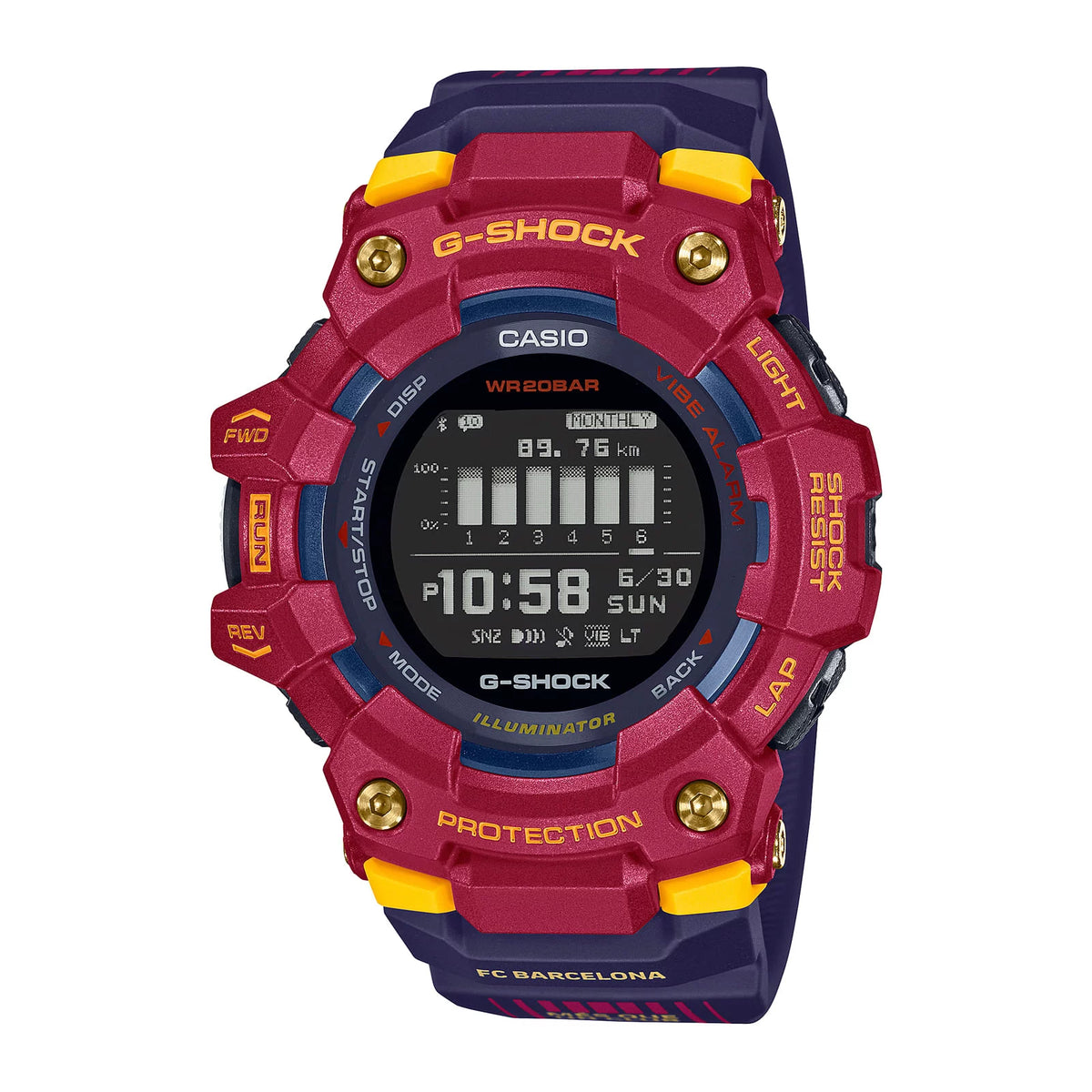 RELOJ G-SHOCK EDICION BARCELONA GBD-100BAR-4 G-SK-46