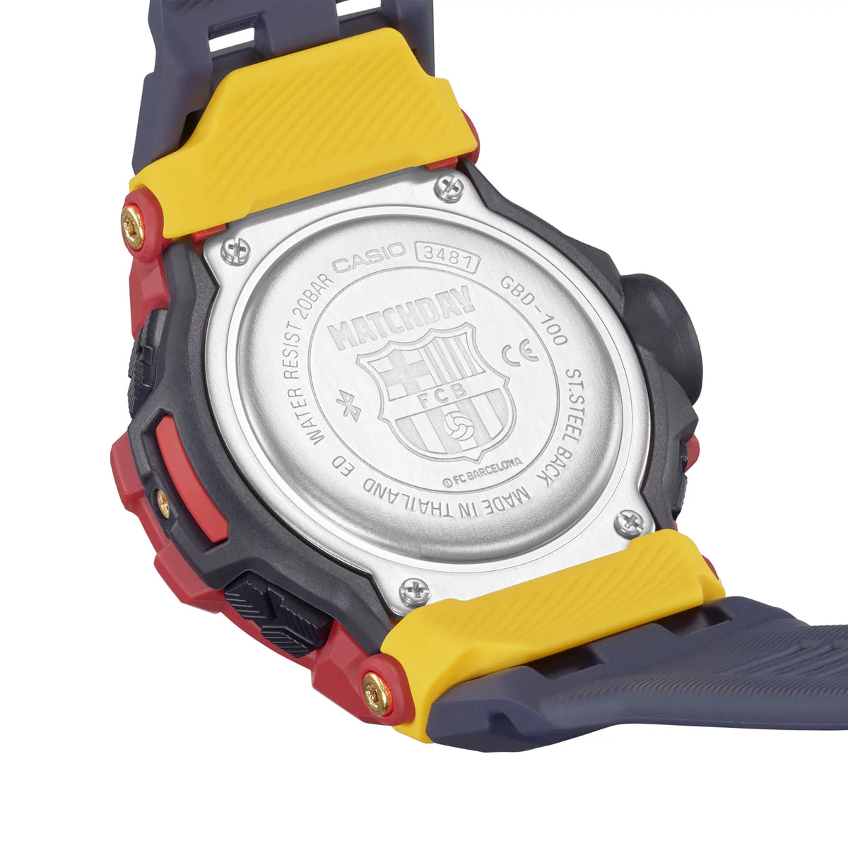 RELOJ G-SHOCK EDICION BARCELONA GBD-100BAR-4 G-SK-46