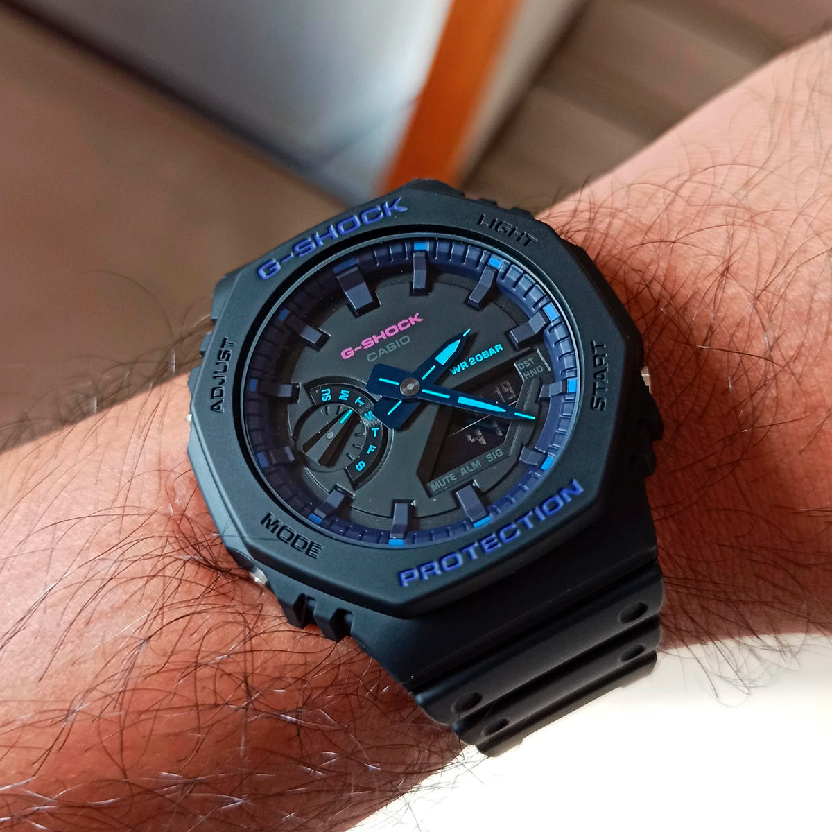 RELOJ G-SHOCK NEGRO GA-2100VB-ACR 1A G-SK-67