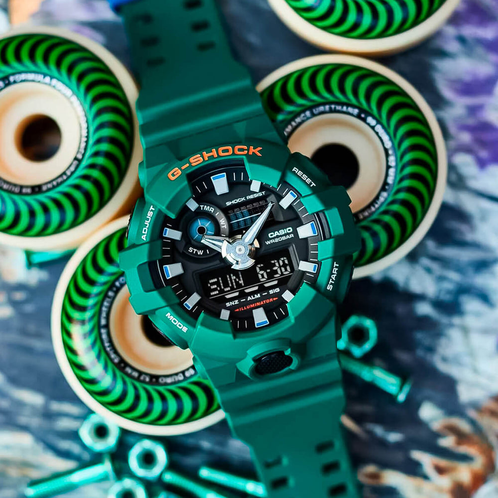 Reloj G-Shock GA-700SC-3A Hombre Resina Verde