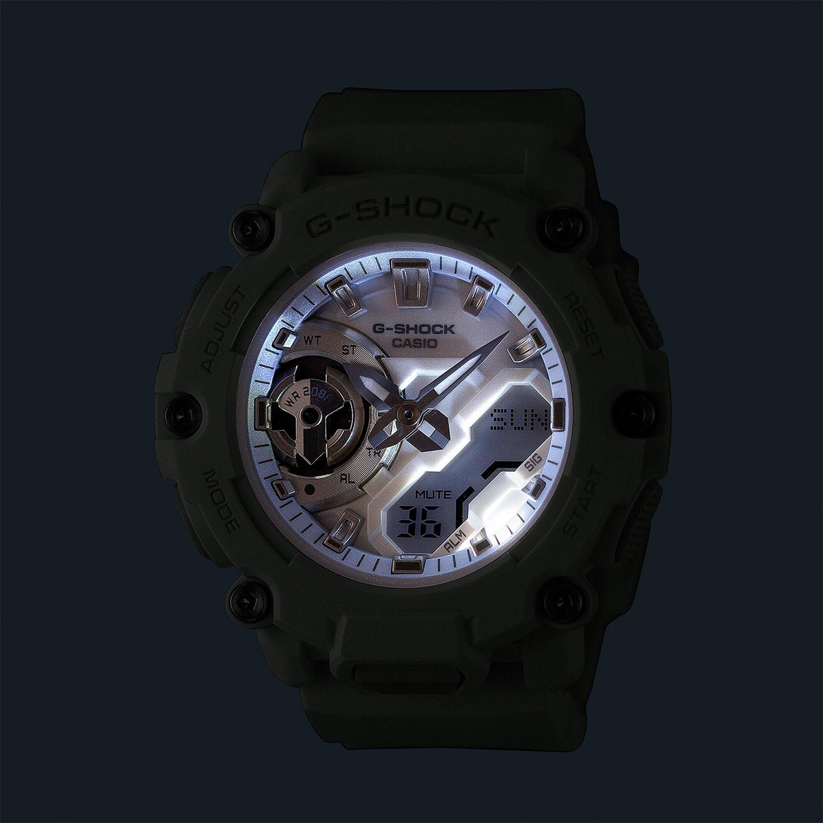 RELOJ G-SCHOCK NEGRO GMA-S2200M-7A G-SK-M-19