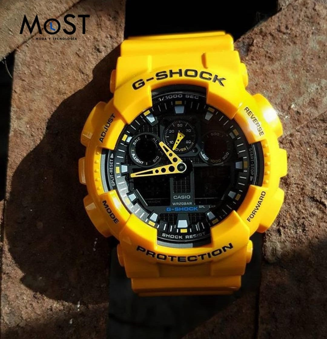 RELOJ G-SHOCK AMARILLO G-S-71