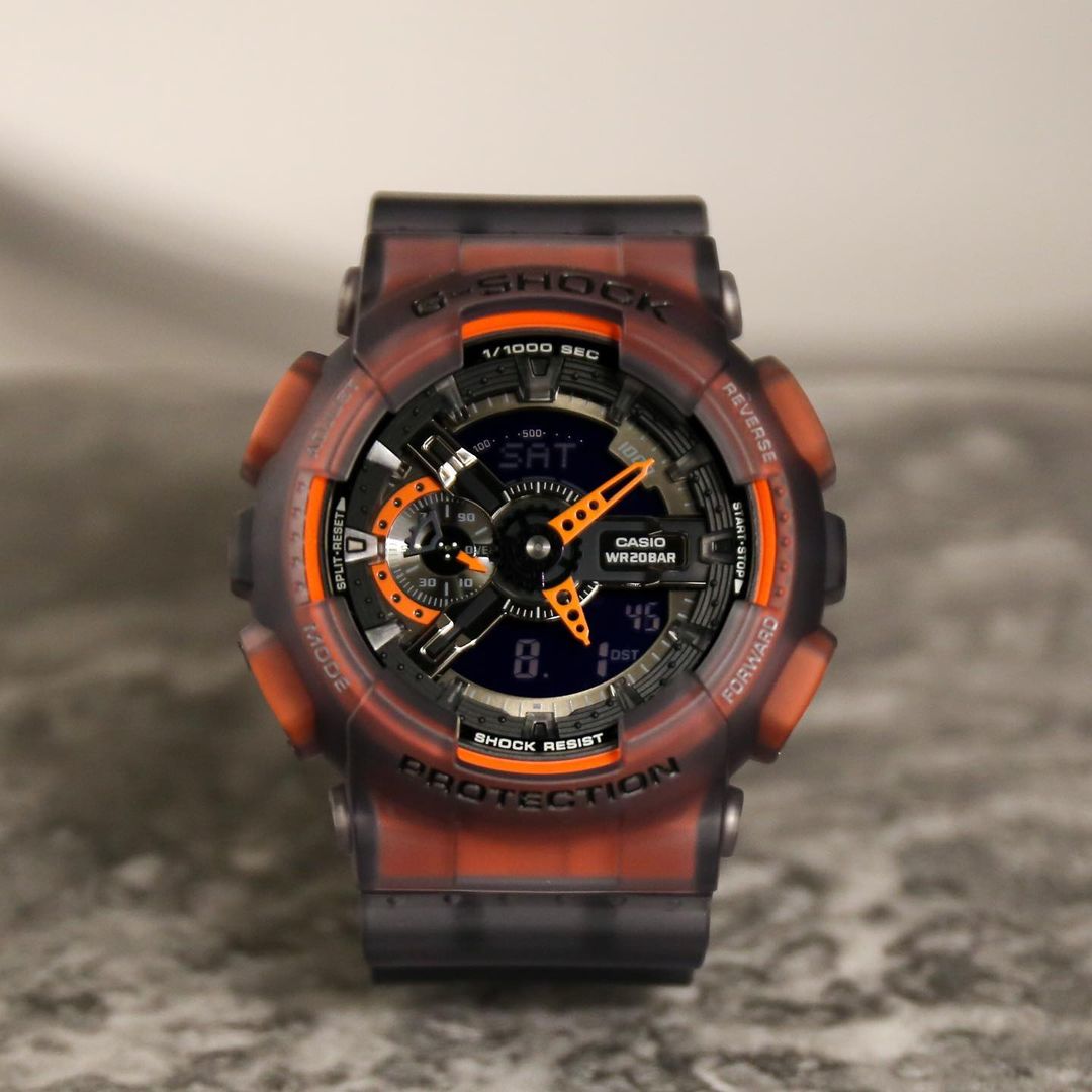 RELOJ G-SHOCK ARENADO-NARANJA G-S-5