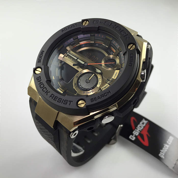 RELOJ G-SHOCK STEEL CAMUFLADO GOLD G-S-79