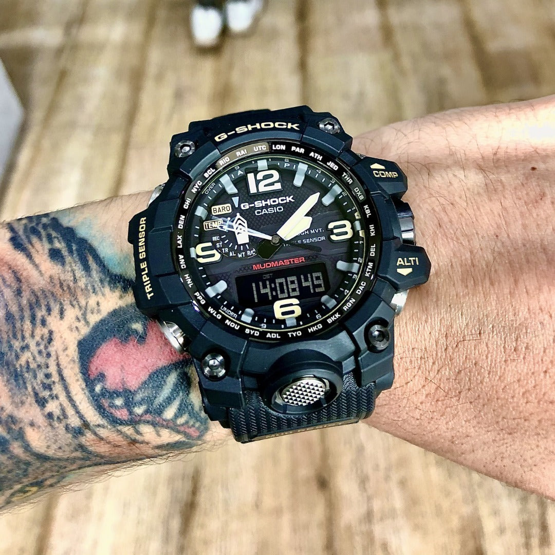 RELOJ G-SHOCK MUDMASTER PRO BLACK GOLD G-S-64