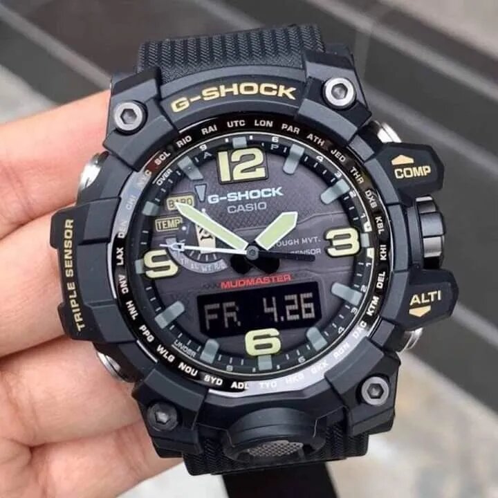 RELOJ G-SHOCK MUDMASTER PRO BLACK GOLD G-S-64