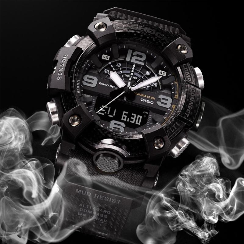 RELOJ G-SHOCK MUDMASTER RESIST NEGRO G-S-68