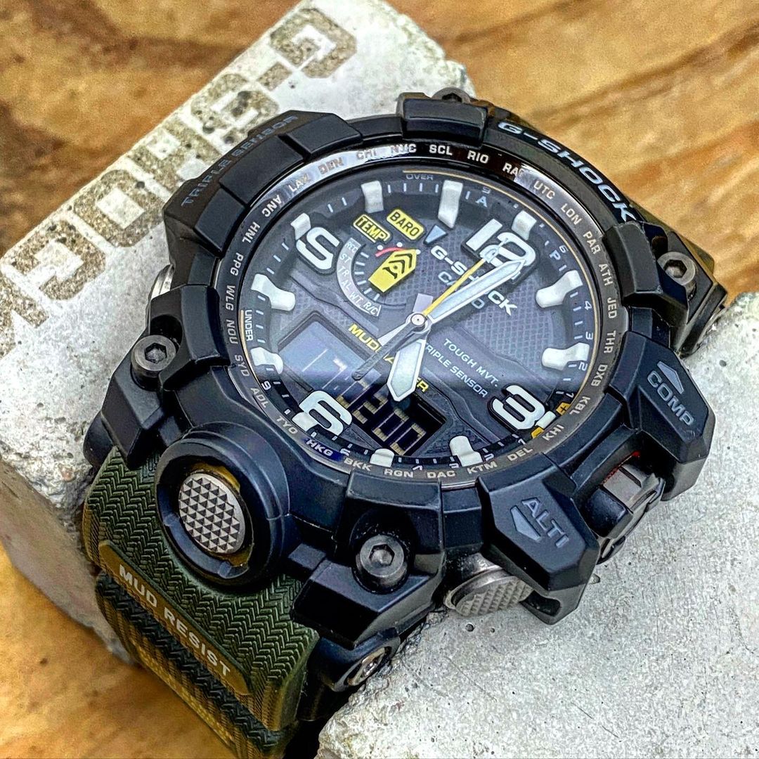 RELOJ G-SHOCK MUDMASTER VERDE G-S-63