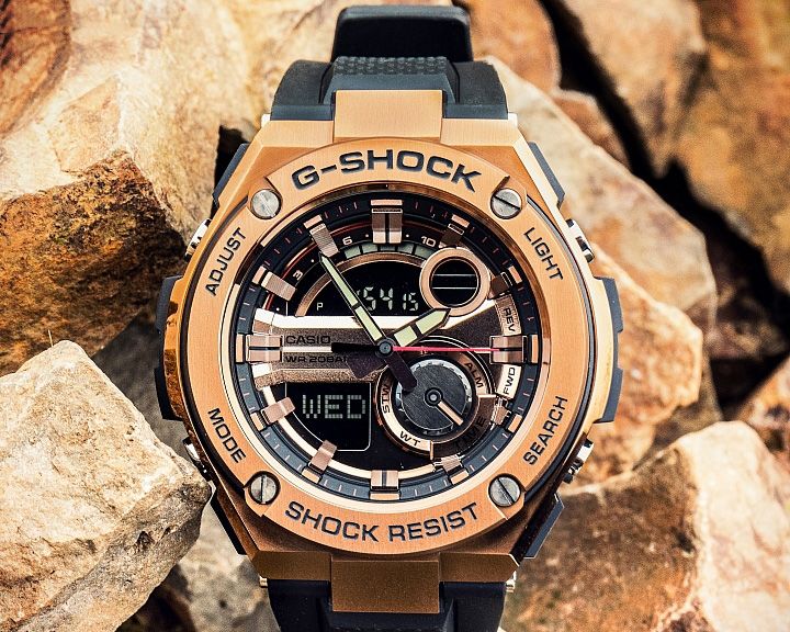 RELOJ G-SHOCK STEEL ACERO G-S-80