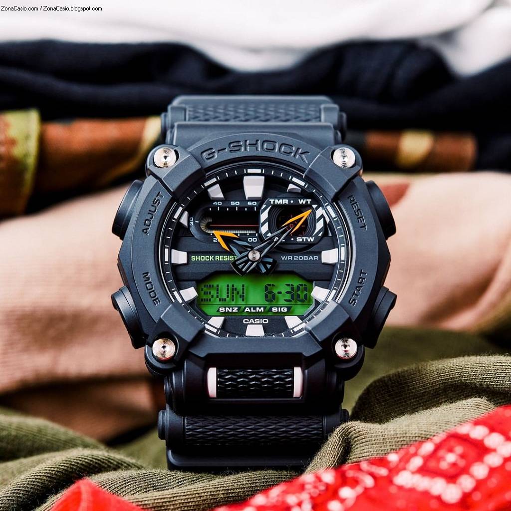 RELOJ G-SHOCK PREMIUN NEGRO G-S-52