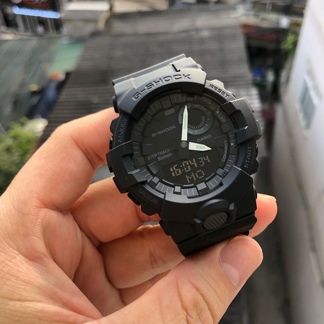 RELOJ G-SHOCK TRAKER NEGRO G-S-93