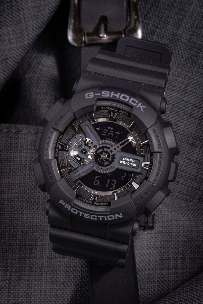 RELOJ G-SHOCK NEGRO CLÁSICO G-S-11