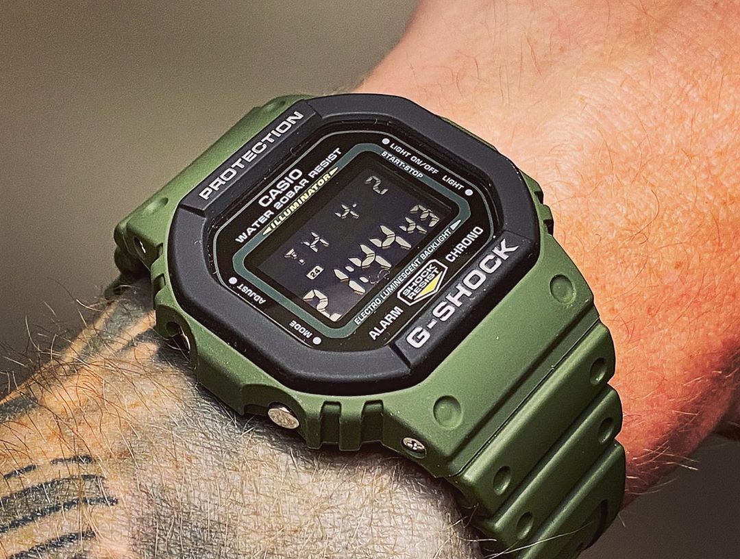 RELOJ G-SHOCK RETRO VERDE G-S-91