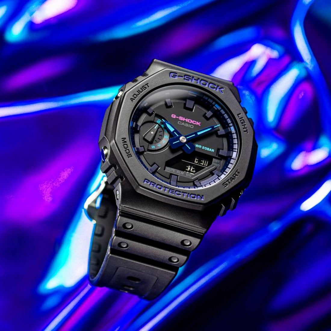 RELOJ G-SHOCK NEGRO GA-2100VB-ACR 1A G-SK-67