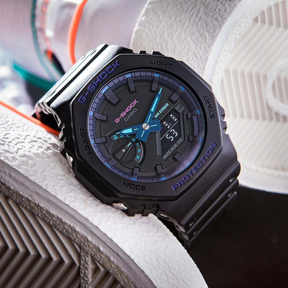 RELOJ G-SHOCK NEGRO GA-2100VB-ACR 1A G-SK-67