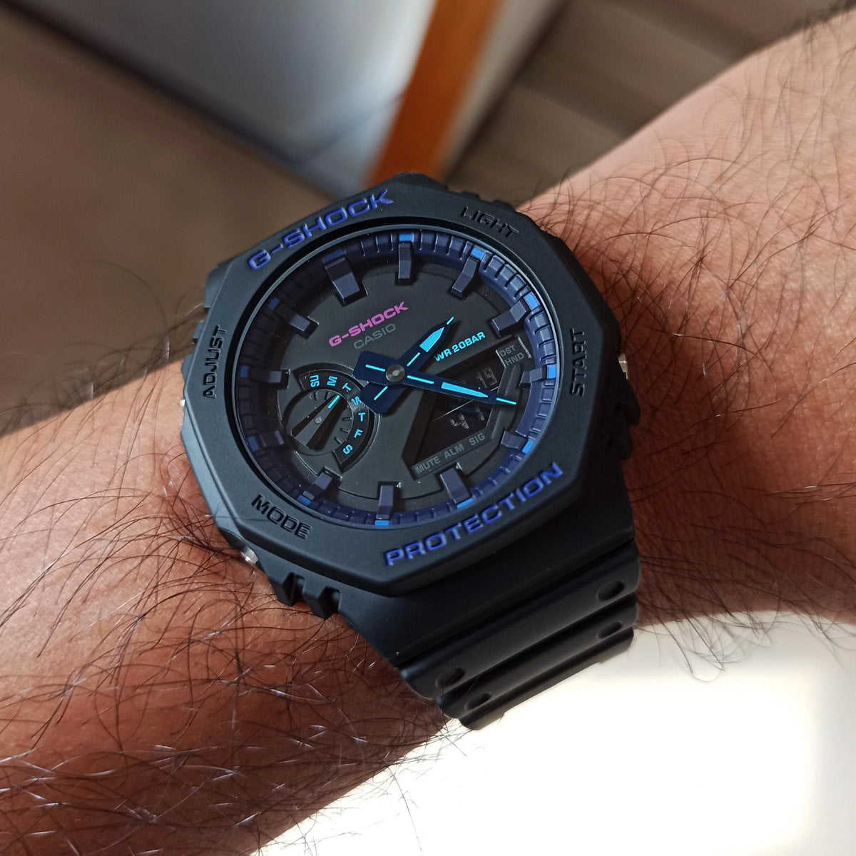 RELOJ G-SHOCK NEGRO GA-2100VB-ACR 1A G-SK-67