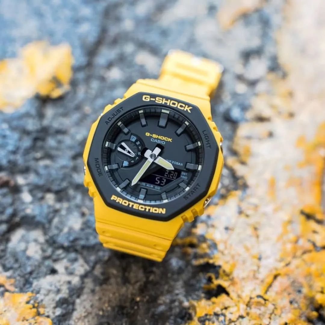 RELOJ G-SHOCK OCTAGONAL AMARILLO G-S-139