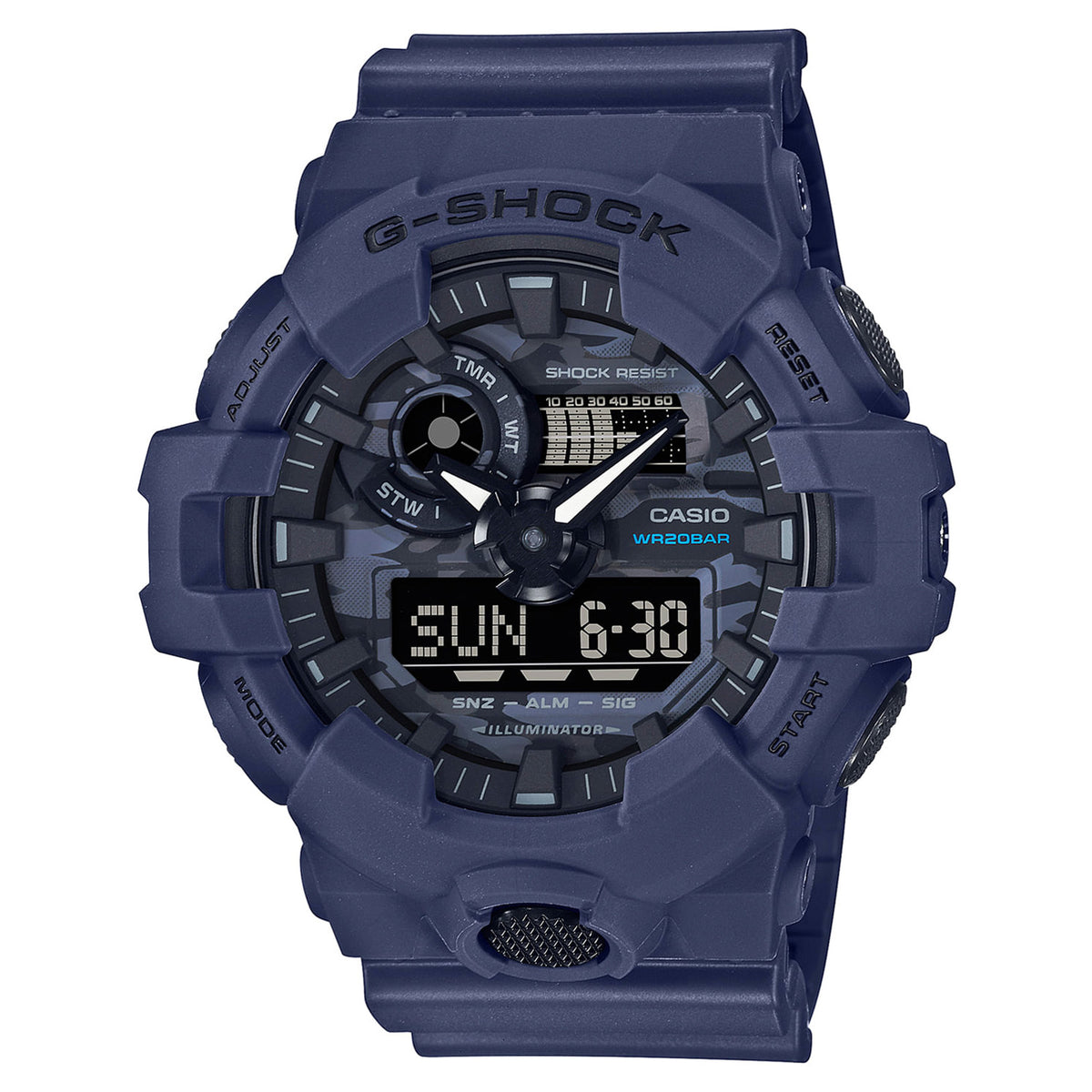 RELOJ G-SHOCK AZUL GA-700CA-2ACR G-SK-70