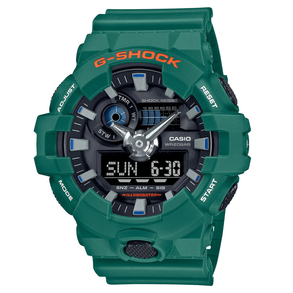 Reloj G-Shock GA-700SC-3A Hombre Resina Verde