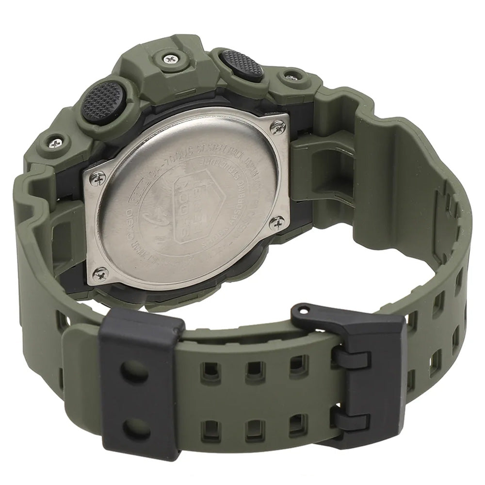 RELOJ G-SHOCK VERDE GA-100CF-1A9 G-SK-109