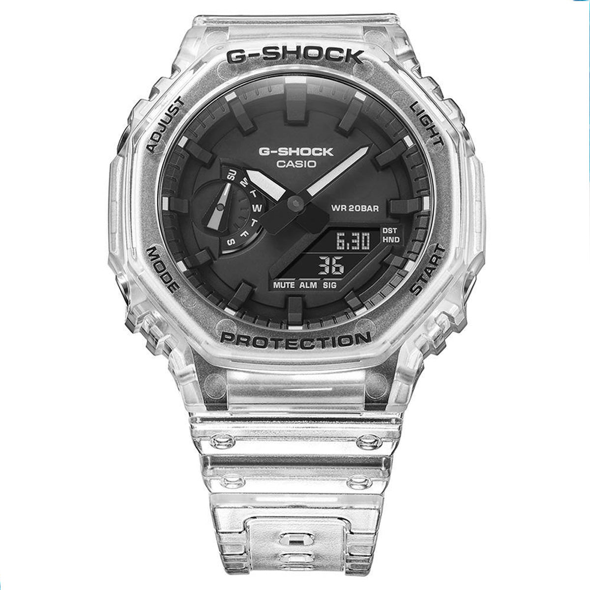 RELOJ G-SHOCK TRANSPARENTE GA-2100SKE-7A G-SK-91