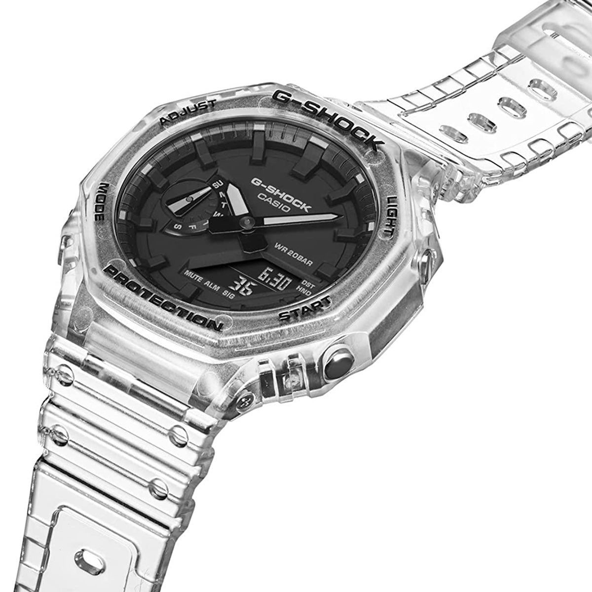 RELOJ G-SHOCK TRANSPARENTE GA-2100SKE-7A G-SK-91