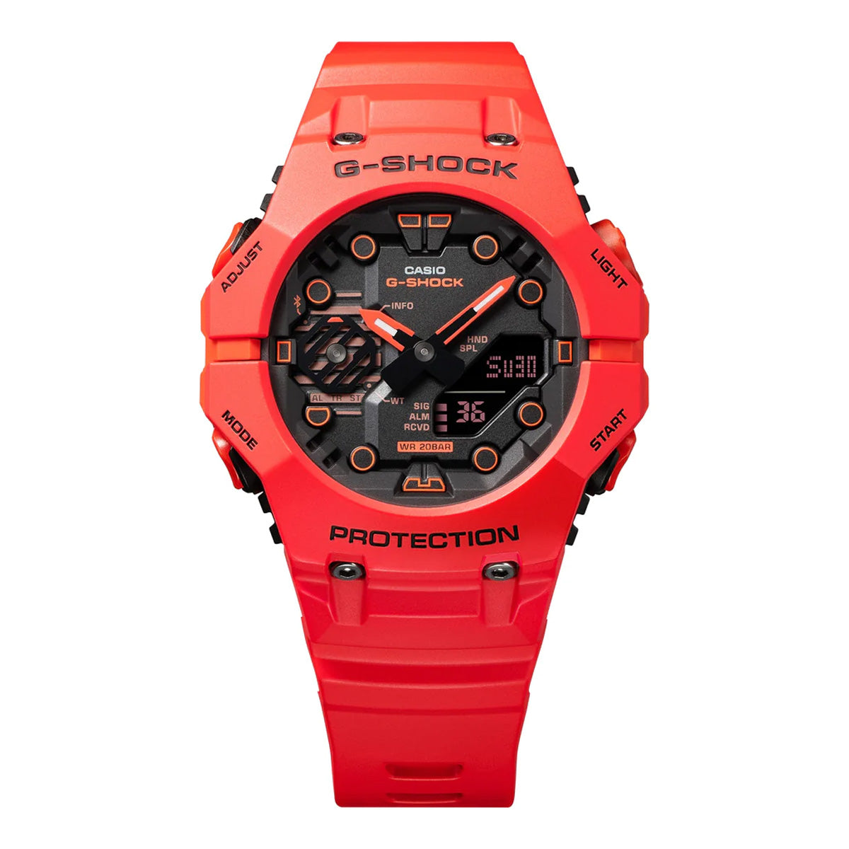 RELOJ G-SHOCK ROJO GAB001-4A G-SK-83