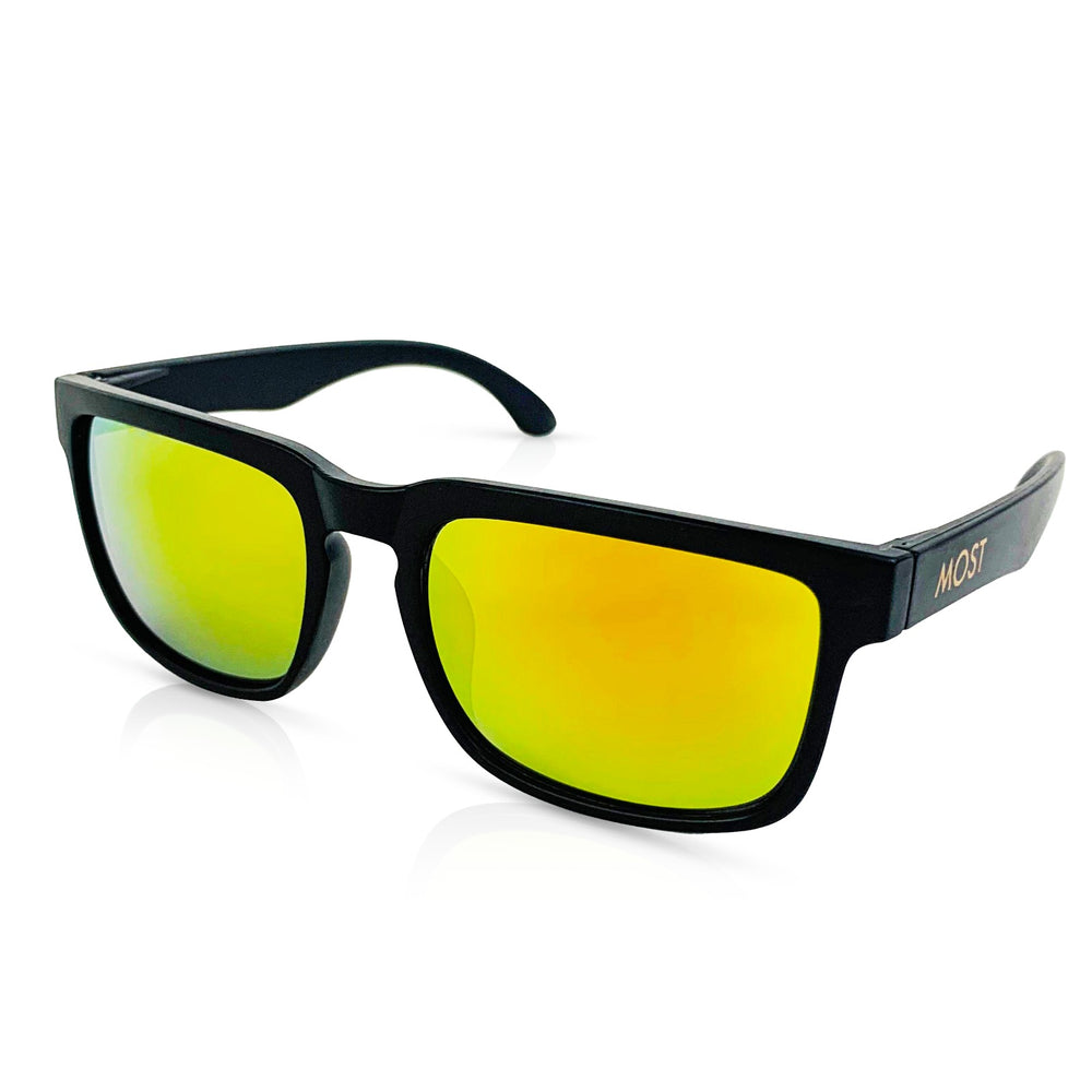 Lentes de Sol GAF-8 Hombre Deportivo Amarillo