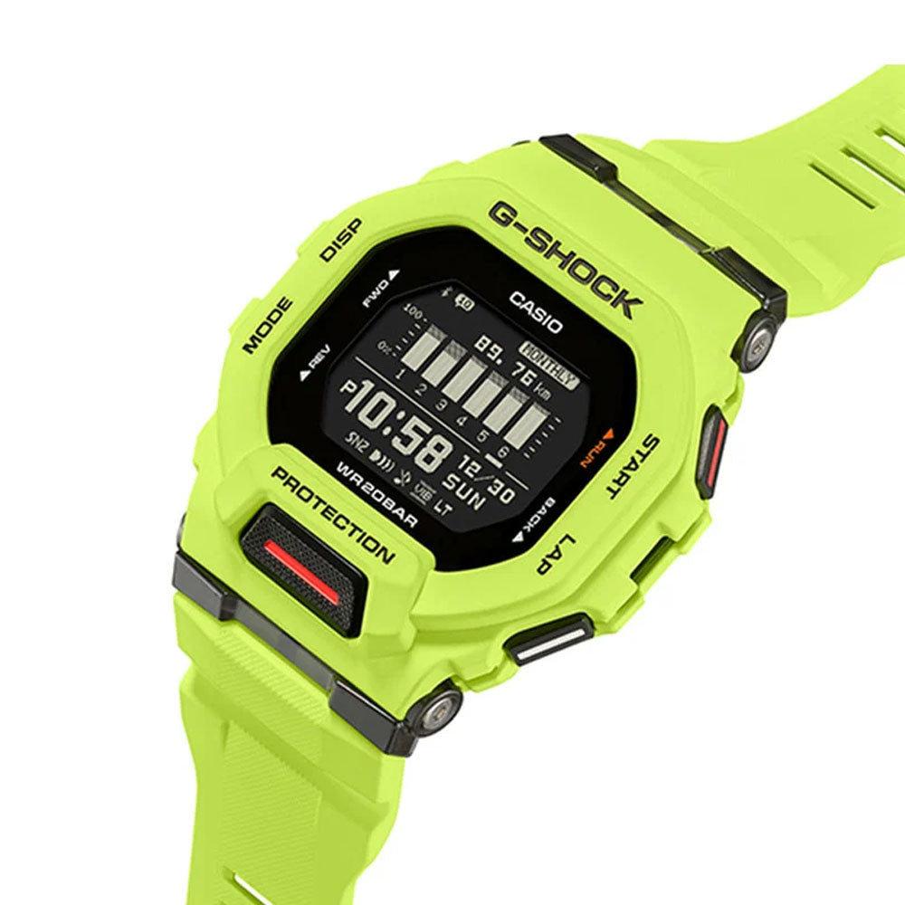 RELOJ G-SHOCK VERDE NEON CON NEGRO GBD-200-9DR G-SK-104