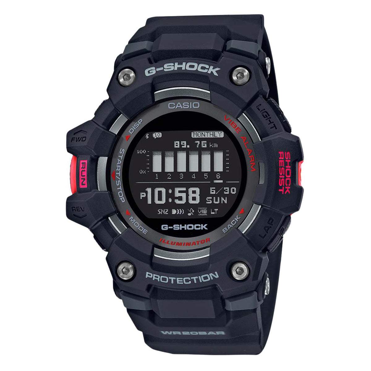 RELOJ G-SHOCK NEGRO GBD-100-1 G-SK-54