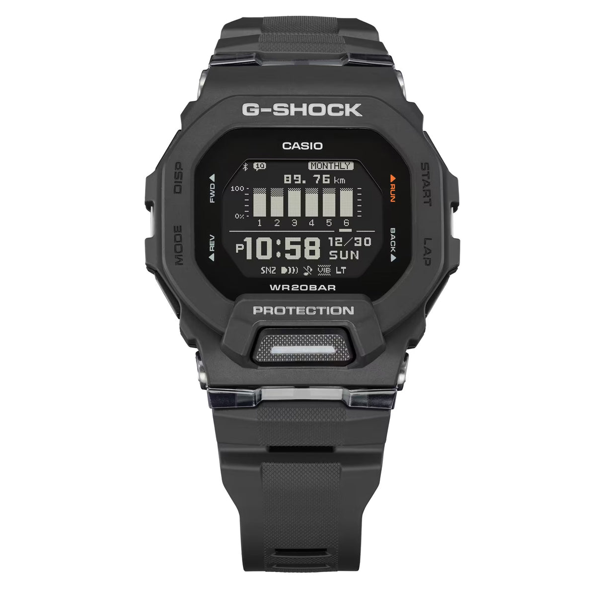 RELOJ G-SHOCK NEGRO GBD200-1 G-SK-100