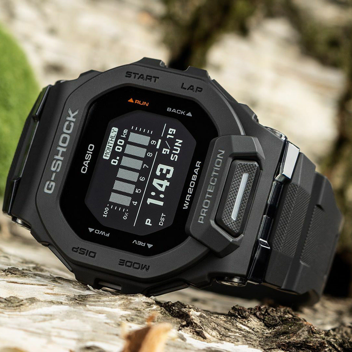 RELOJ G-SHOCK NEGRO GBD200-1 G-SK-100