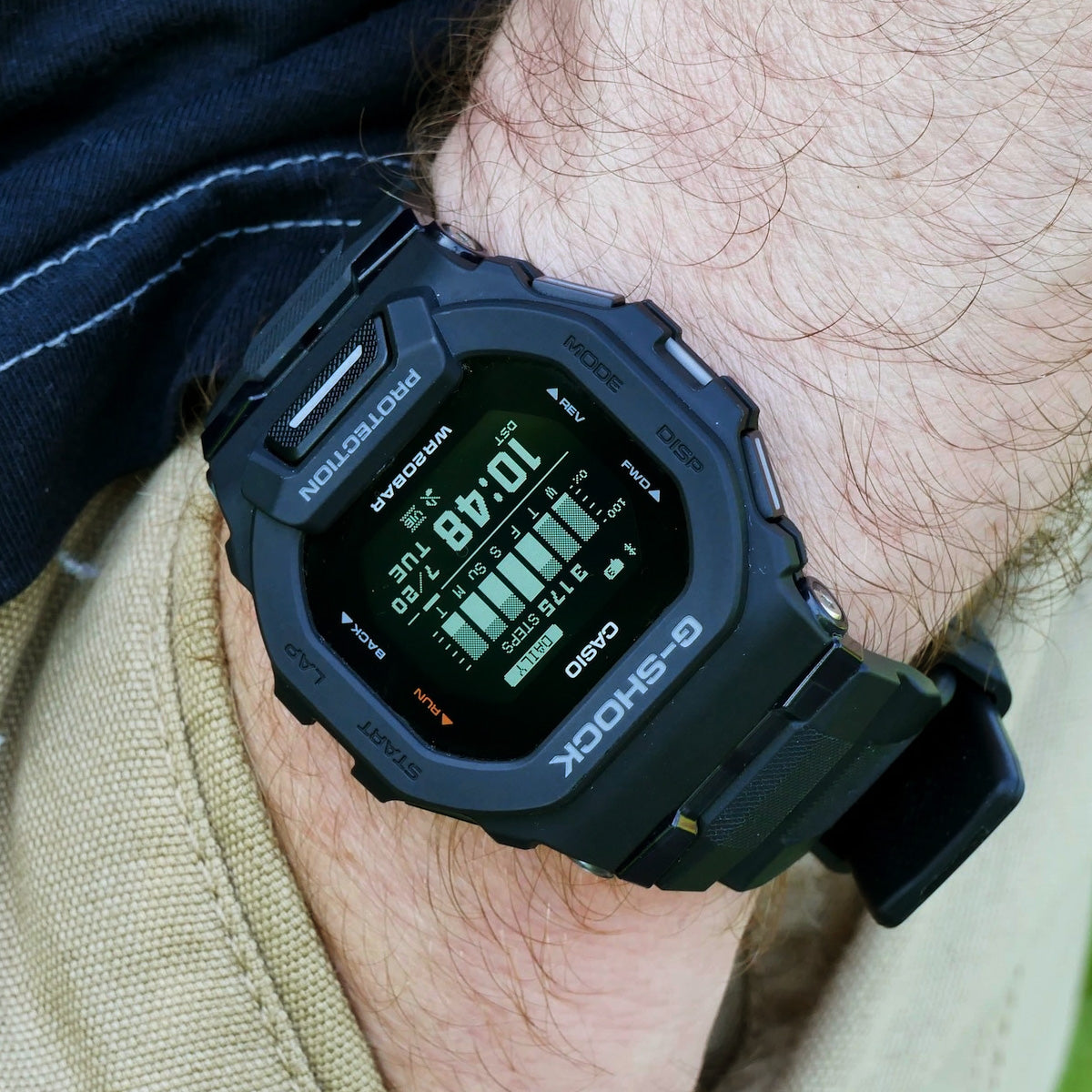 RELOJ G-SHOCK NEGRO GBD200-1 G-SK-100